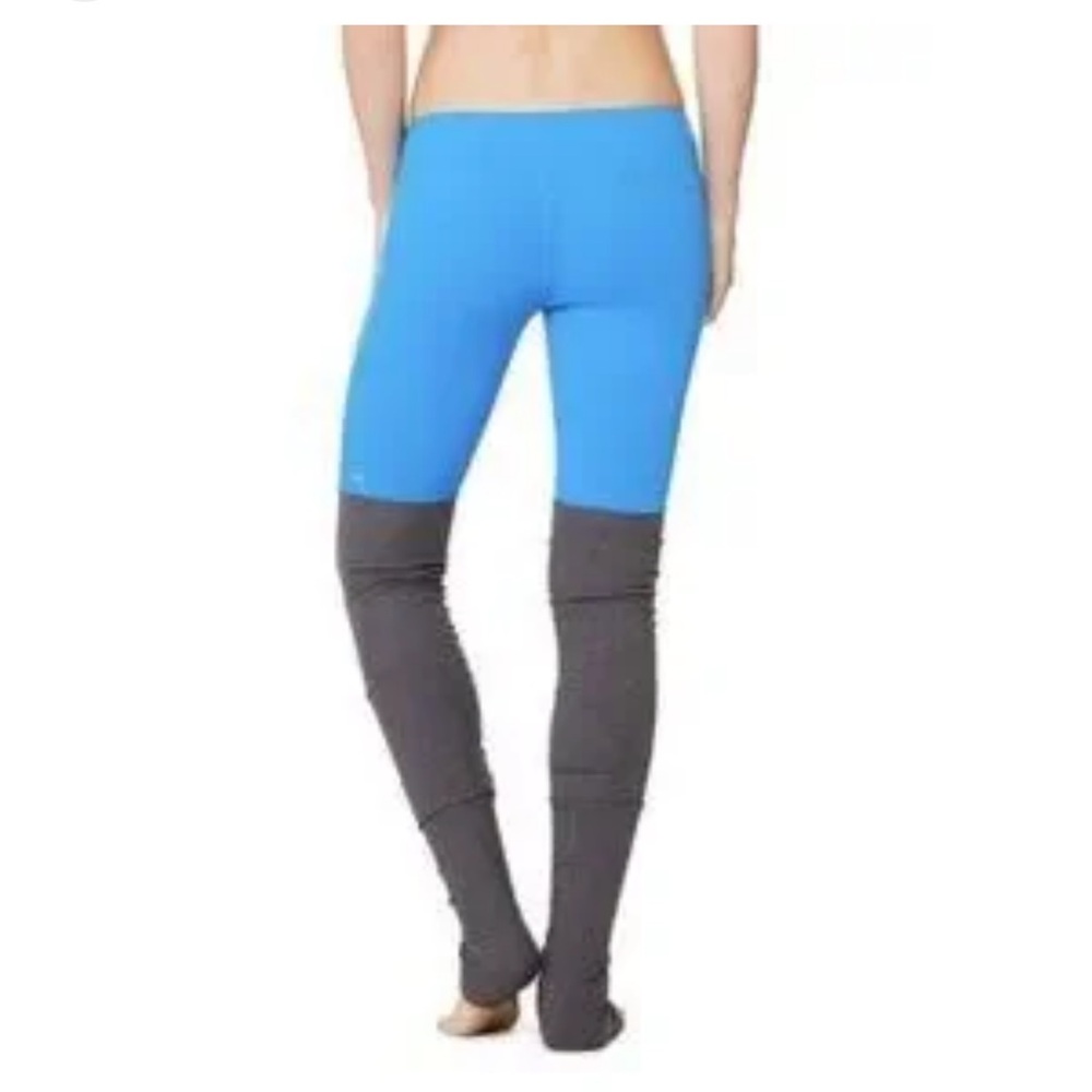 ALO Yoga Blue and Gray Leggings